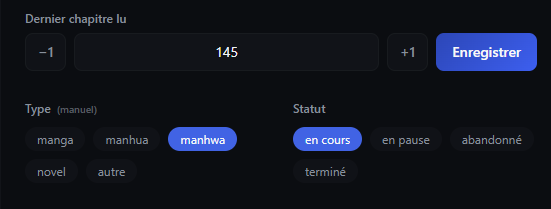 Progression et classification